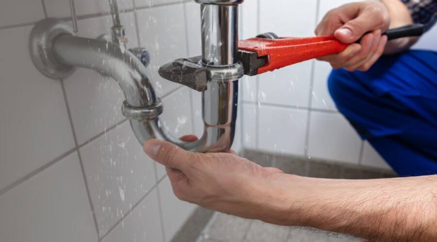 Indoor tankless water heater installation in Polson, MT